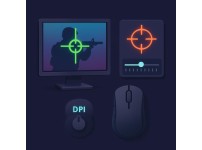 FPS게임 마우스 DPI 감도